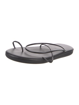 Ancient Greek Sandals Leather Slides