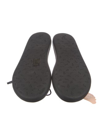 Ancient Greek Sandals Leather Slides