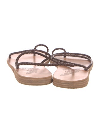 Ancient Greek Sandals Leather Gladiator Sandals