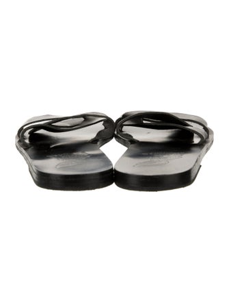 Ancient Greek Sandals Leather Slides