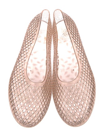 Ancient Greek Sandals Rubber Animal Print Ballet Flats