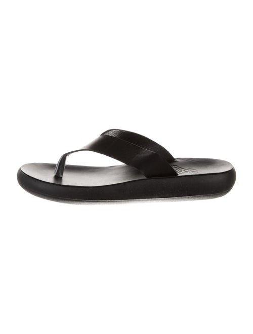 Ancient Greek Sandals Leather Slingback Sandals