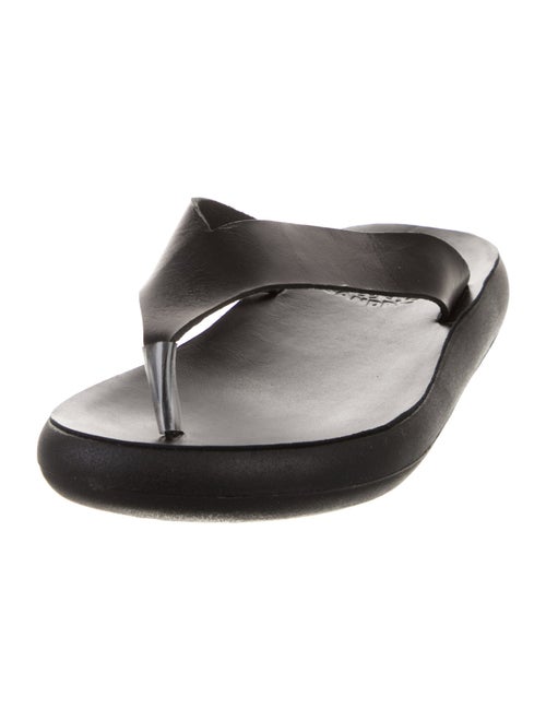 Ancient Greek Sandals Leather Slingback Sandals