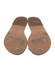 Ancient Greek Sandals Leather Slides
