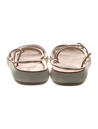 Ancient Greek Sandals Leather Slingback Sandals