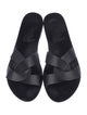 Ancient Greek Sandals Leather Slides