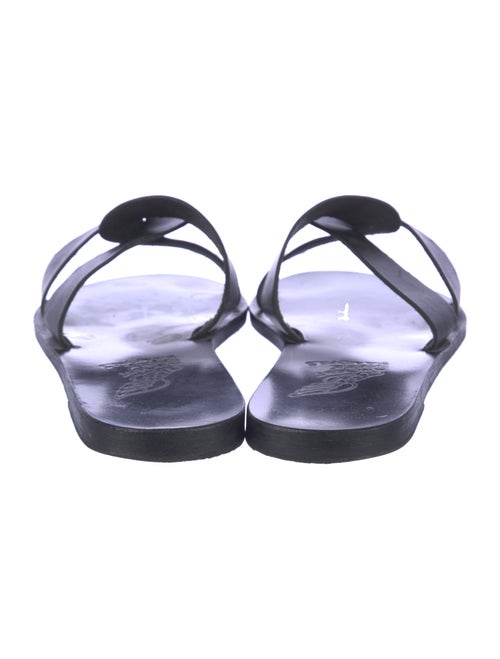 Ancient Greek Sandals Leather Slides