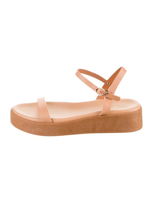 Ancient Greek Sandals Leather Slingback Sandals