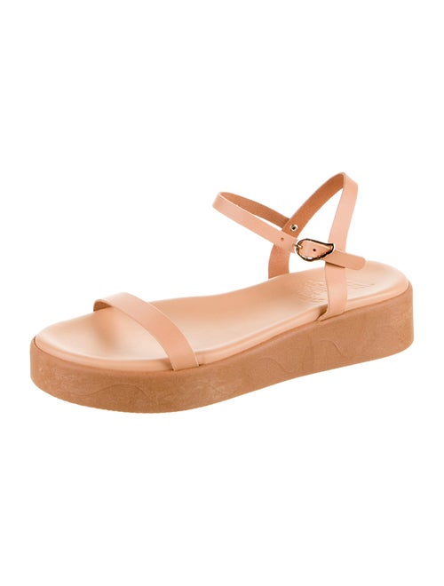Ancient Greek Sandals Leather Slingback Sandals