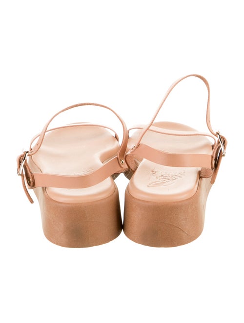 Ancient Greek Sandals Leather Slingback Sandals