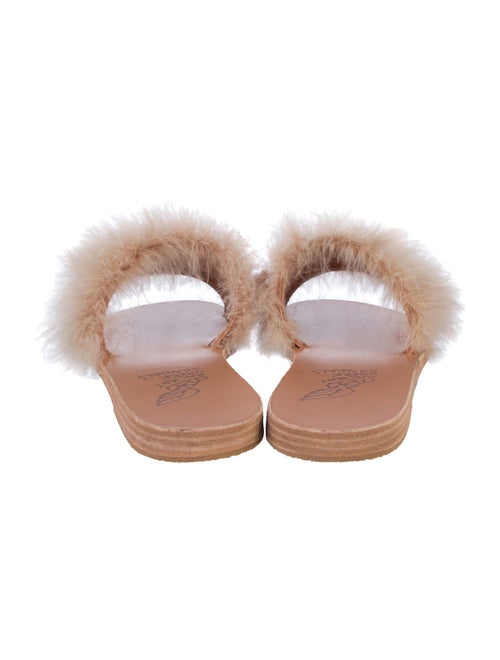 Ancient Greek Sandals Leather Slides