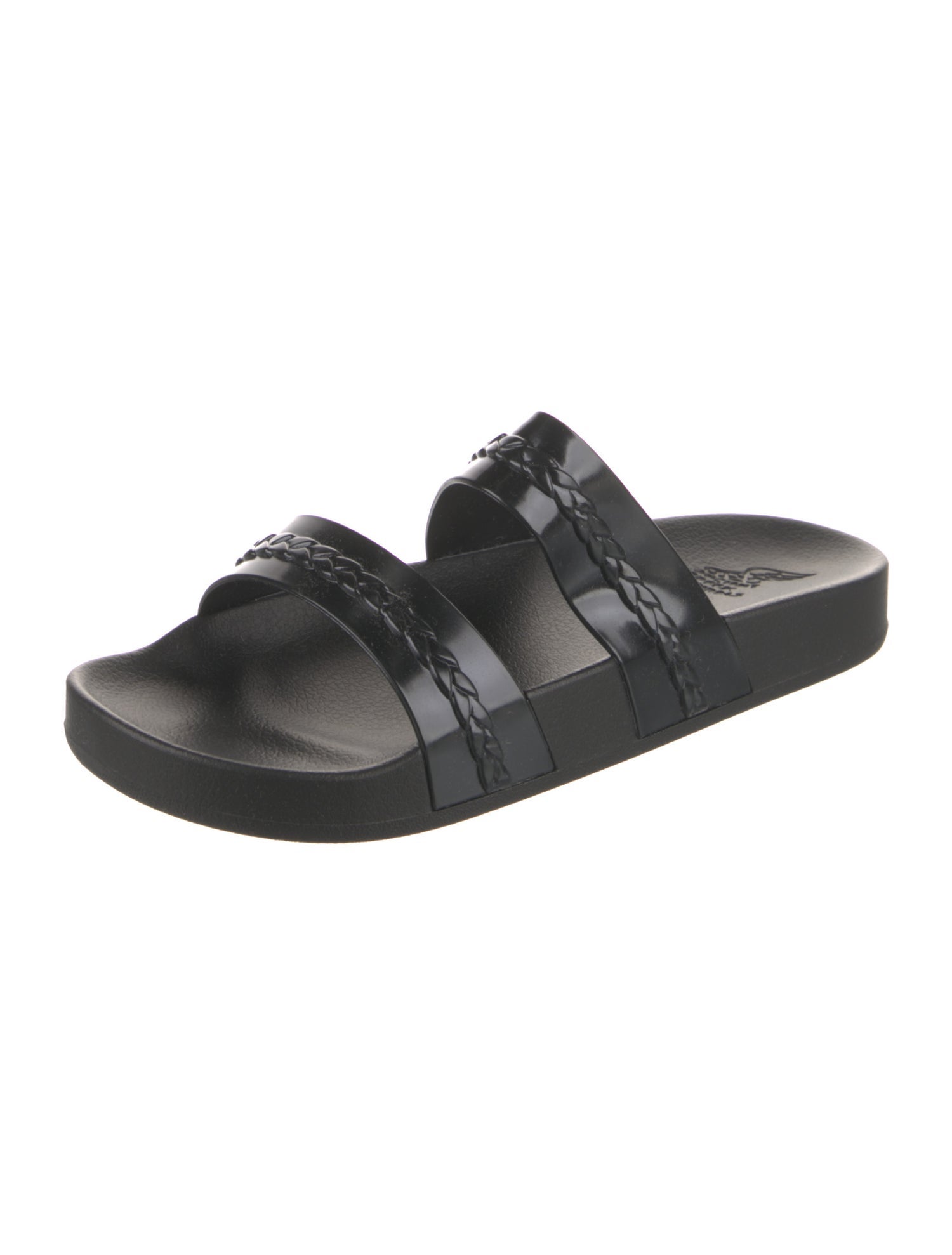 Ancient Greek Sandals Leather Slides