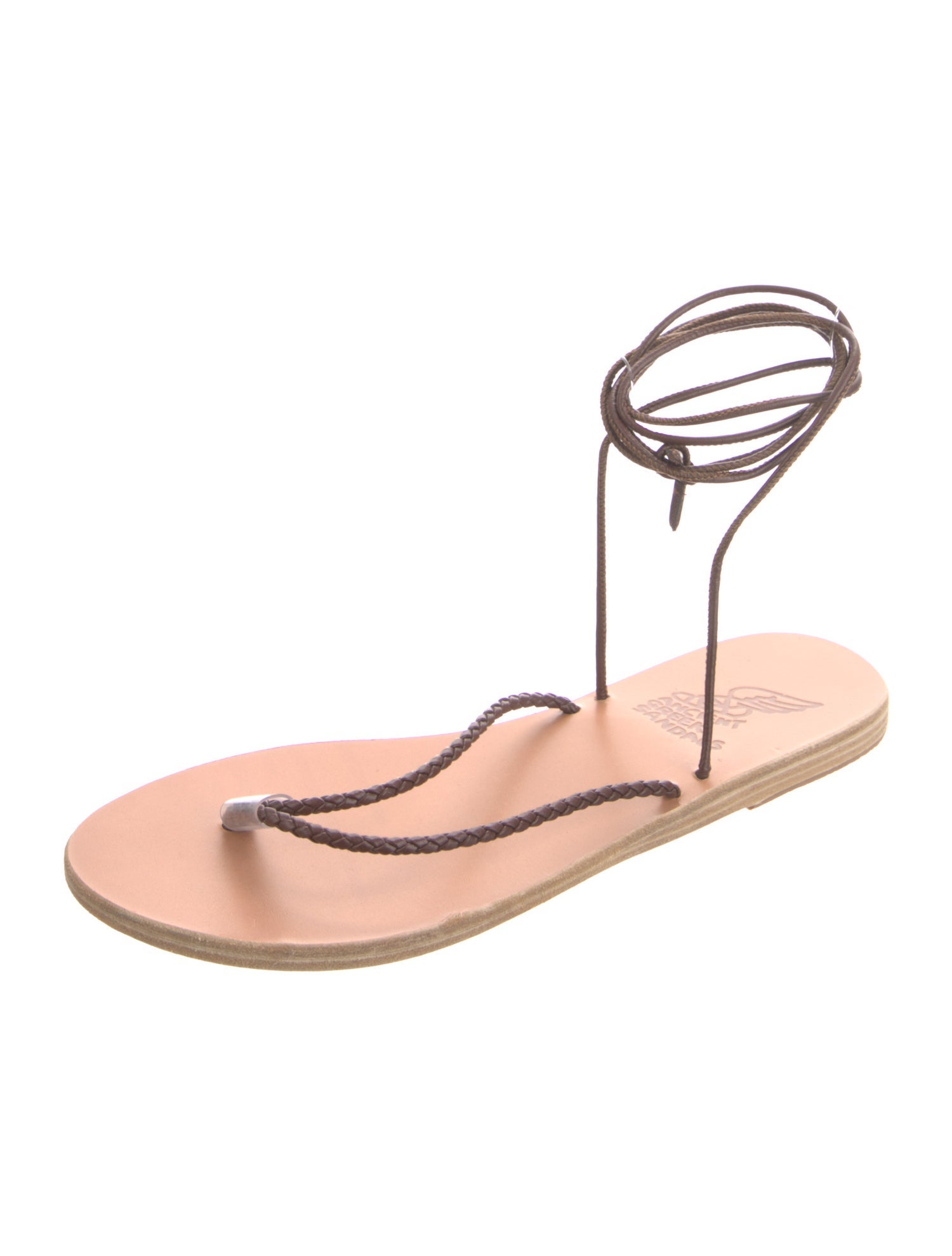 Ancient Greek Sandals Leather Gladiator Sandals