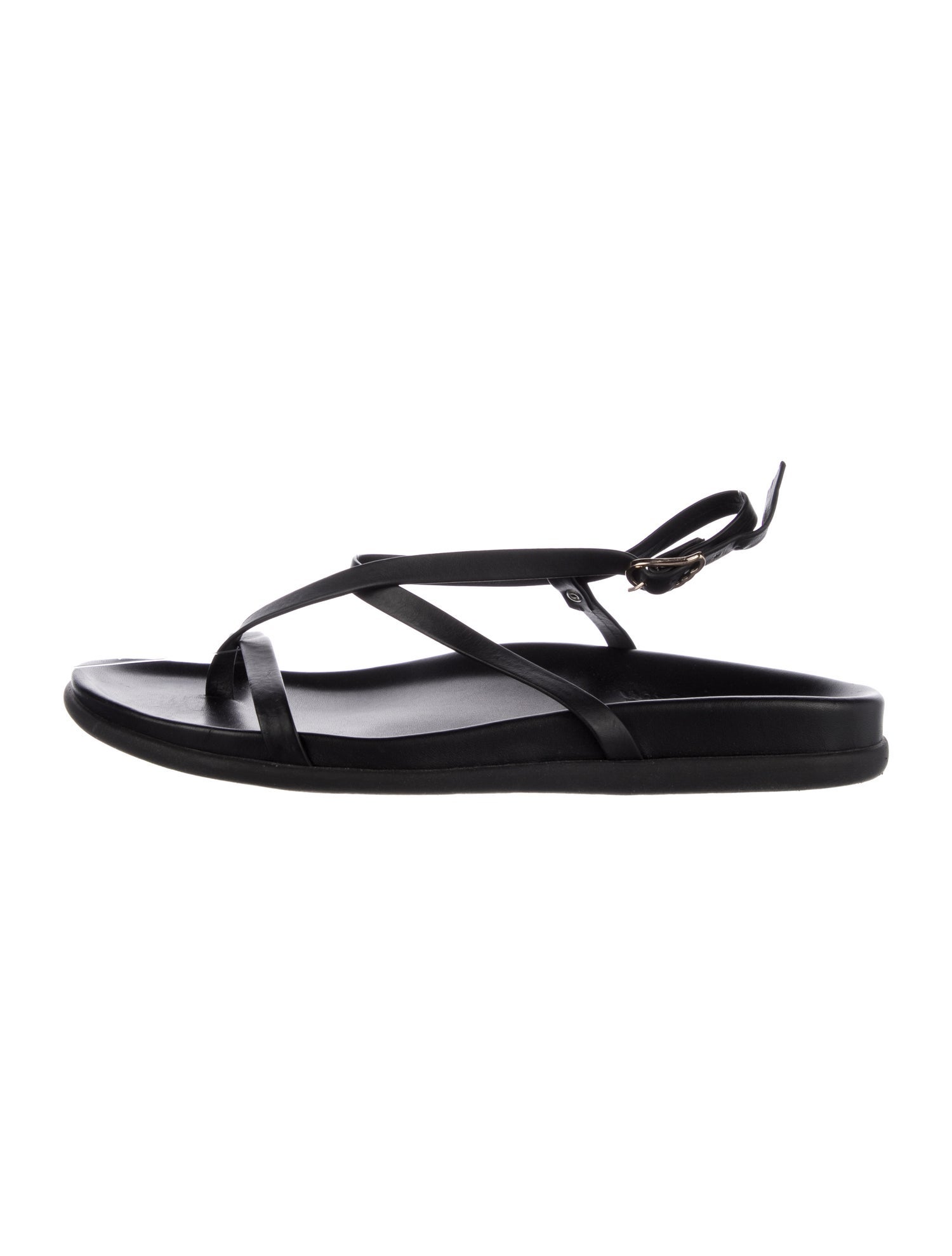 Ancient Greek Sandals Leather Slingback Sandals