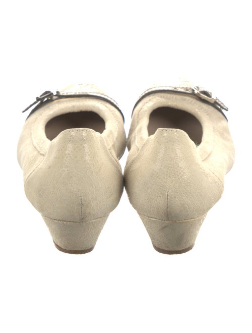 AGL Suede Animal Print Flats