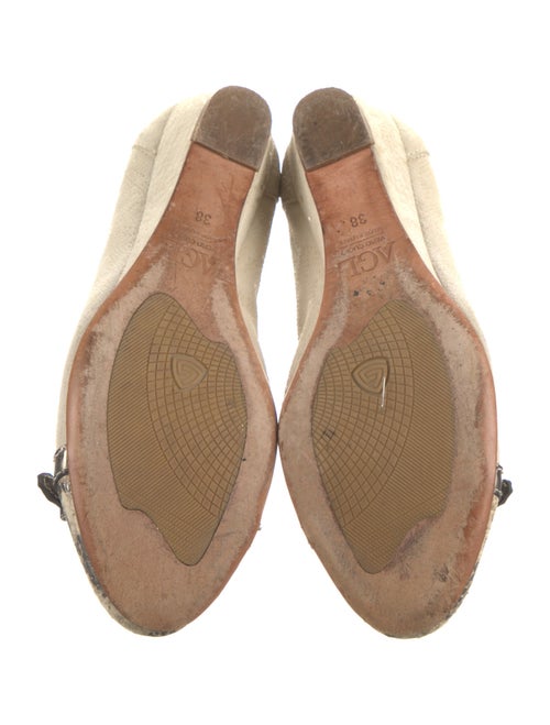 AGL Suede Animal Print Flats