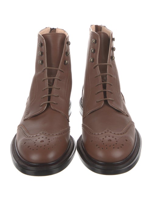 AGL Leather Combat Boots