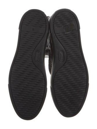 AGL Suede Fur Trim Combat Boots