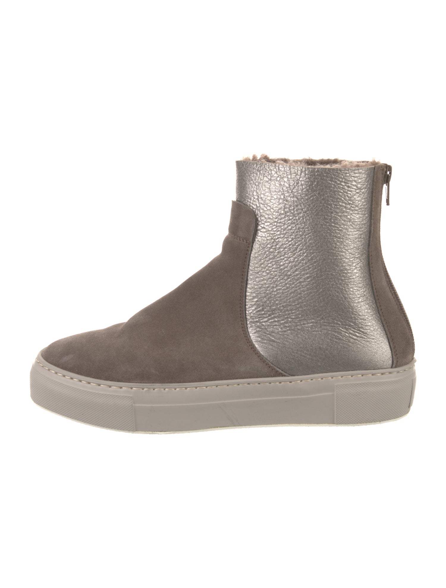 AGL Suede Wedge Sneakers
