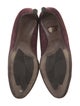 AGL Suede Whipstitch Trim Pumps