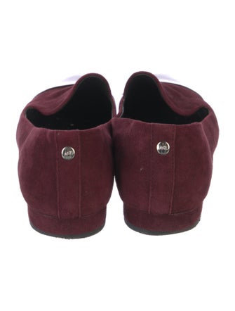 AGL Suede Printed Loafers