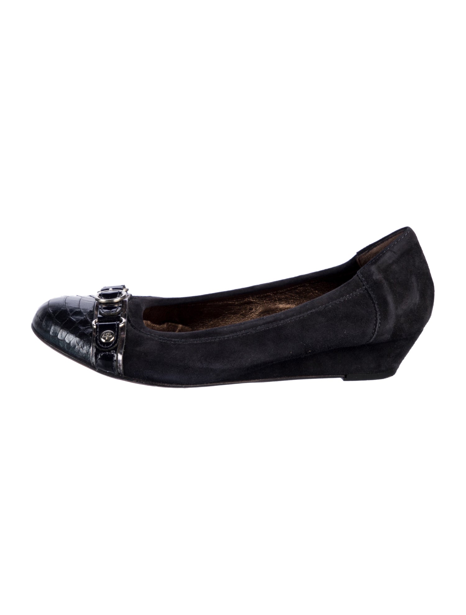 AGL Suede Ballet Flats