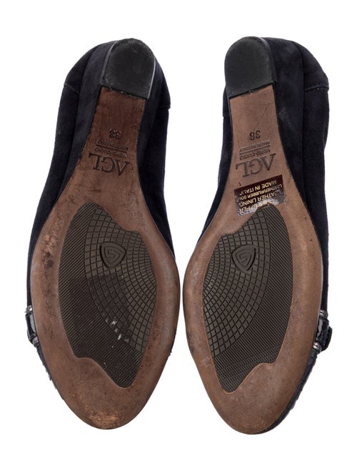 AGL Suede Ballet Flats