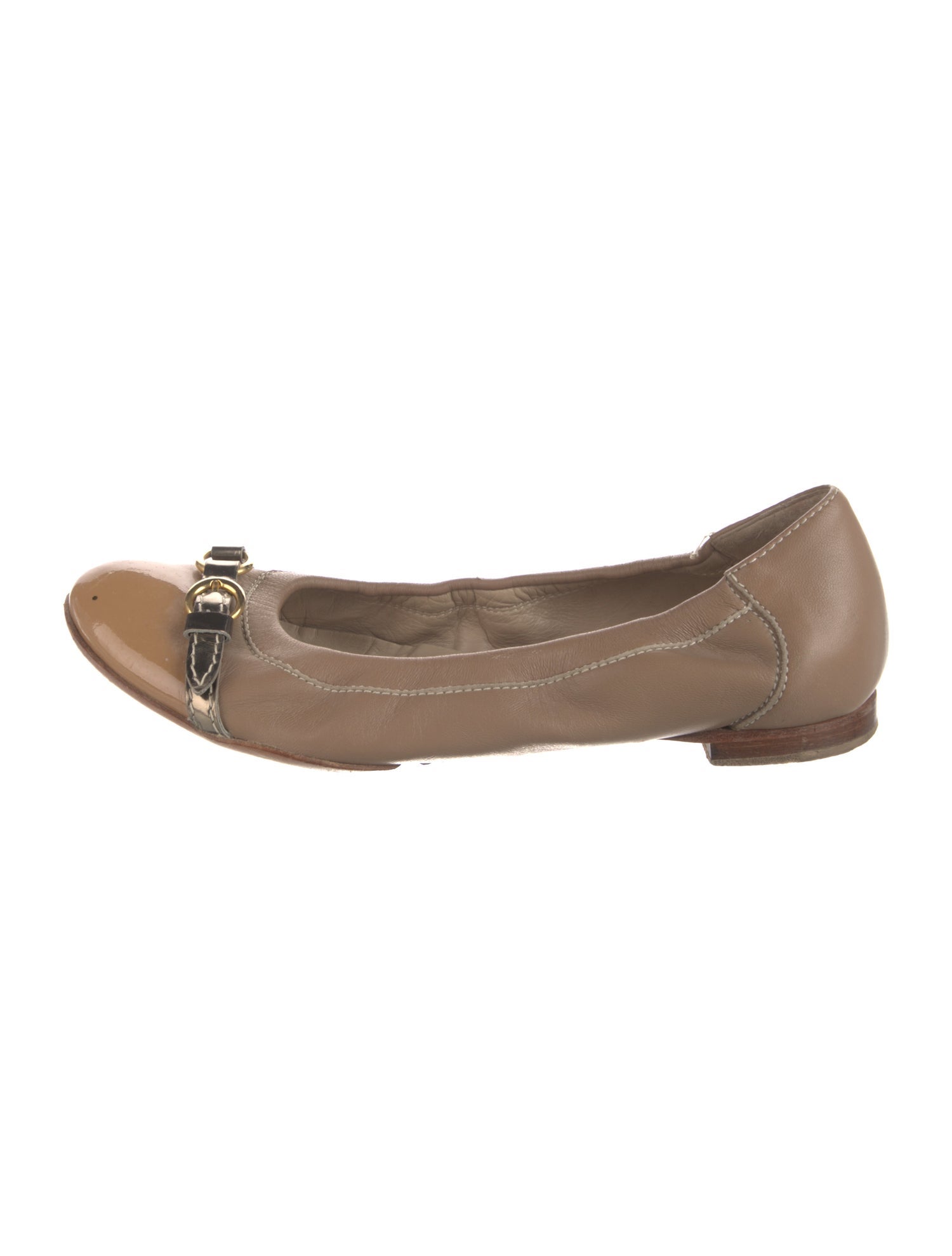 AGL Leather Ballet Flats