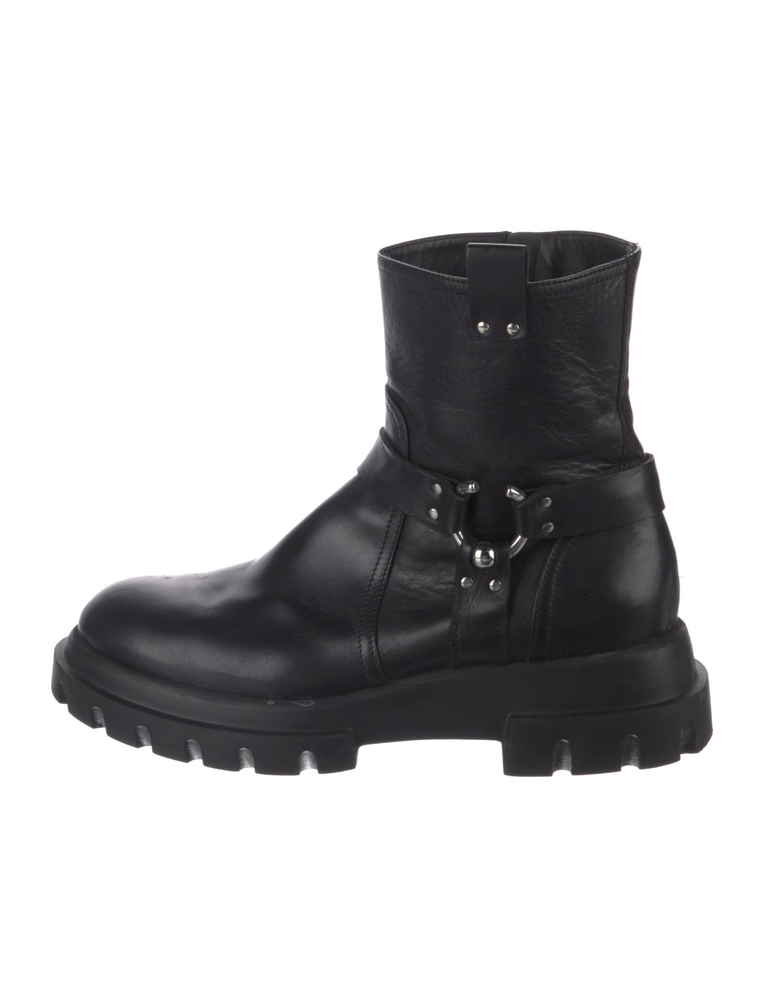AGL Leather Moto Boots
