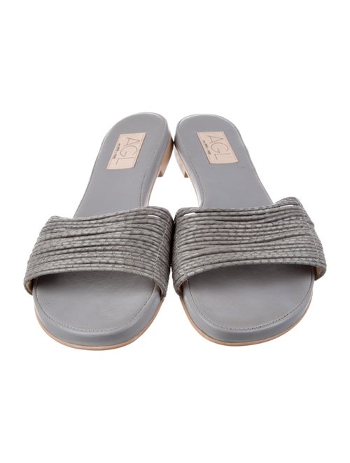 AGL Leather Slides