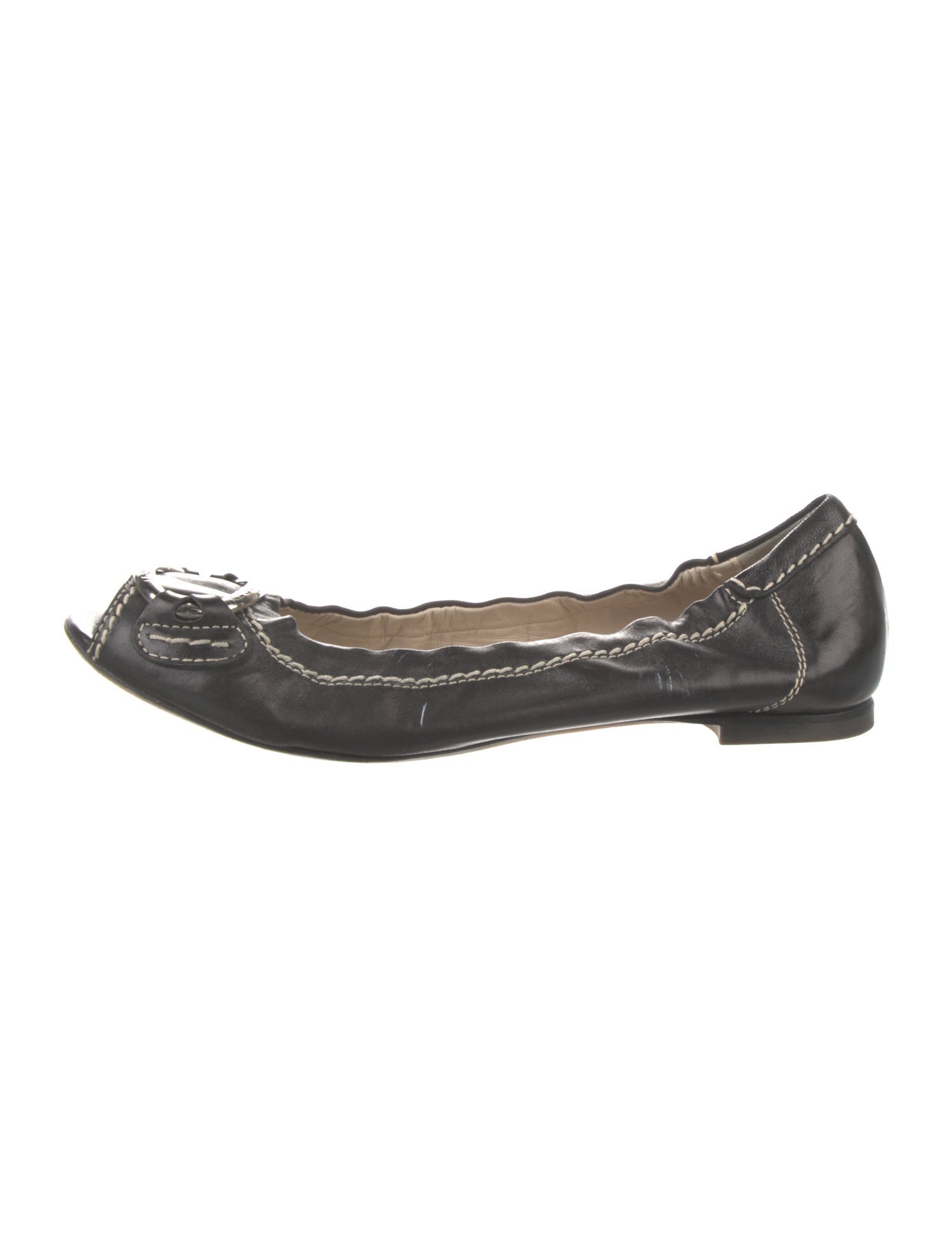 AGL Leather Ballet Flats