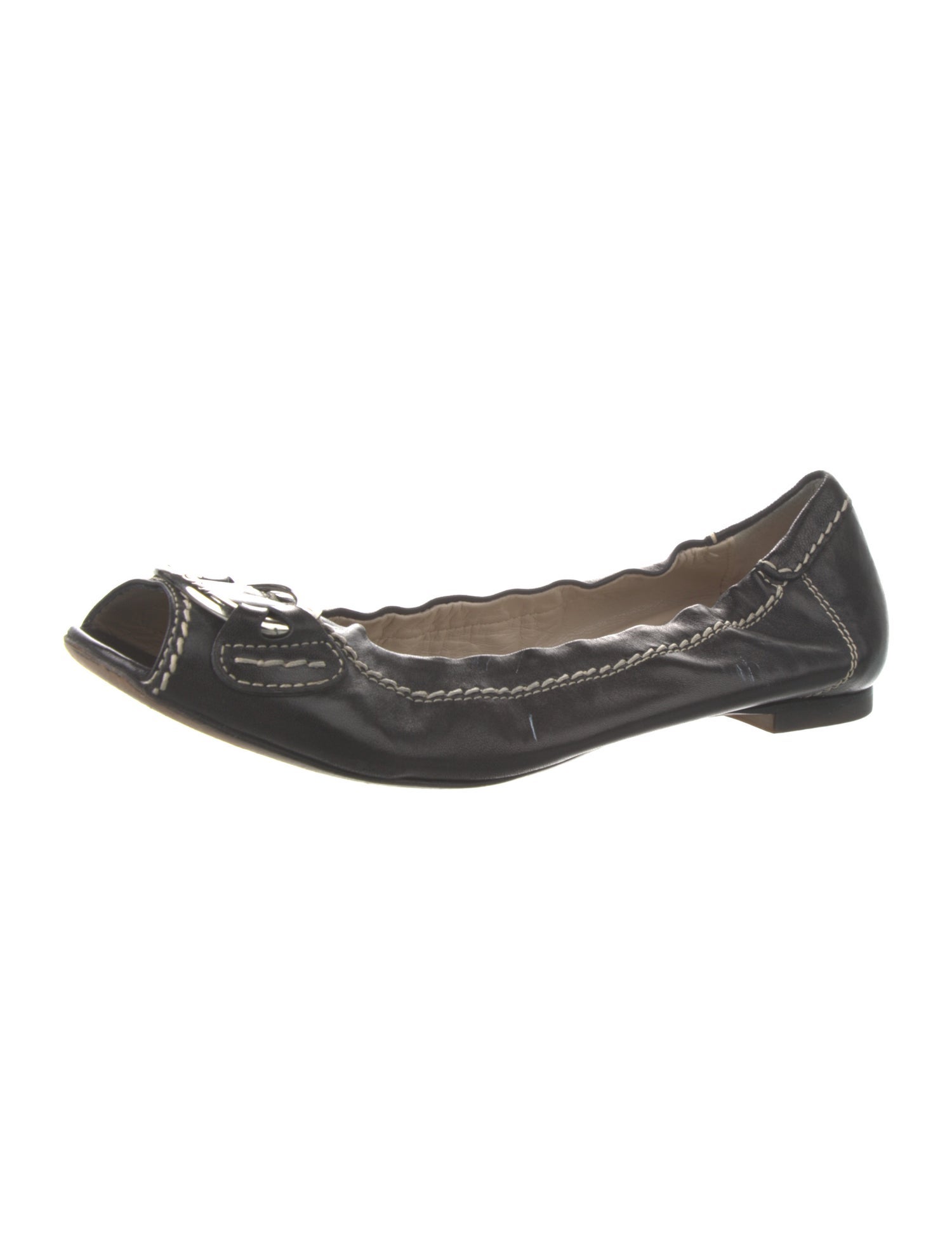 AGL Leather Ballet Flats
