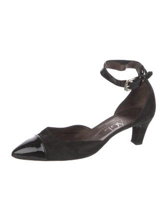 AGL Suede D'Orsay Pumps
