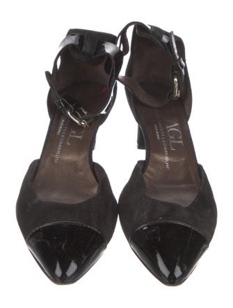 AGL Suede D'Orsay Pumps