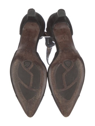 AGL Suede D'Orsay Pumps