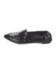 AGL Patent Leather Animal Print Loafers