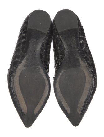 AGL Patent Leather Animal Print Loafers
