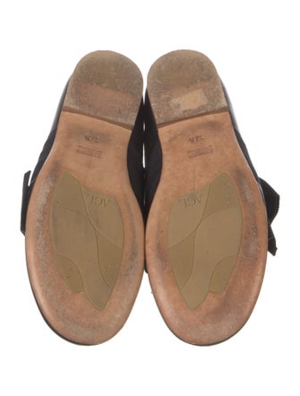 AGL Leather Bow Accents Mules