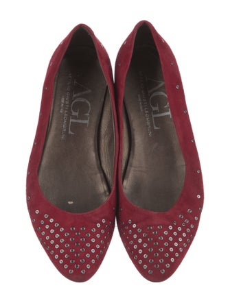 AGL Suede Ballet Flats