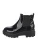 AGL Patent Leather Chelsea Boots