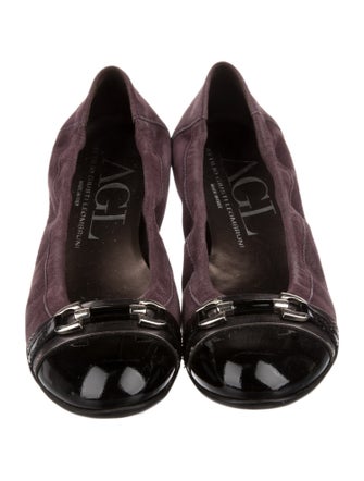 AGL Suede Ballet Flats