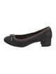 AGL Suede Bow Accents Pumps