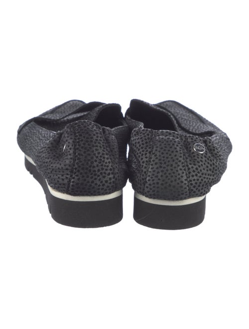 AGL Animal Print Studded Accents Loafers