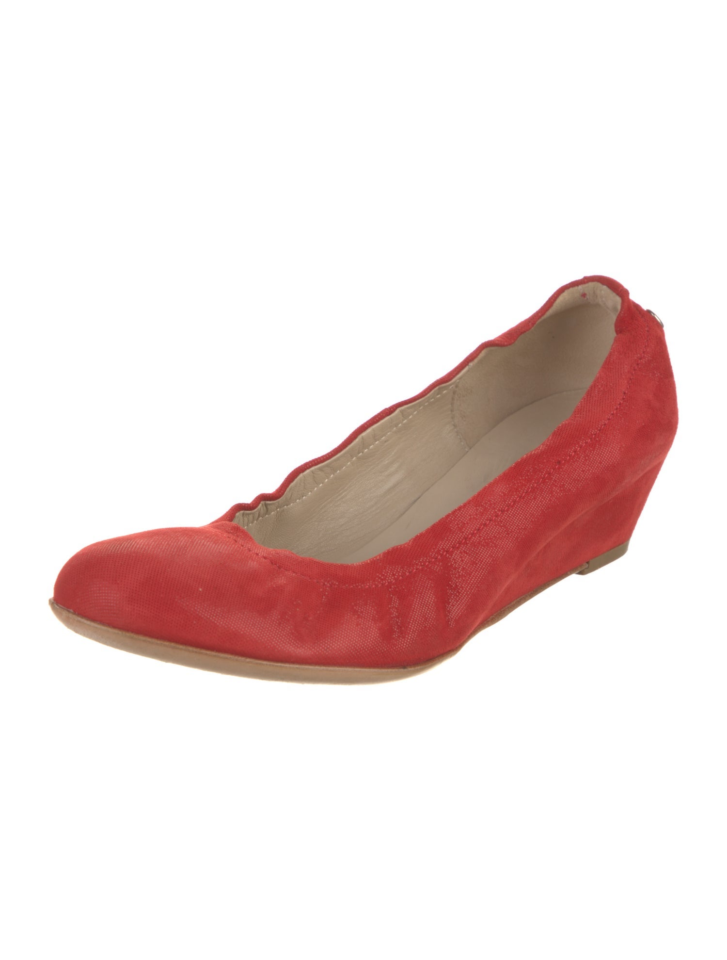 AGL Suede Ballet Flats