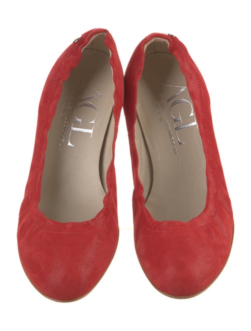 AGL Suede Ballet Flats