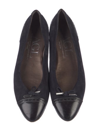 AGL Suede Ballet Flats