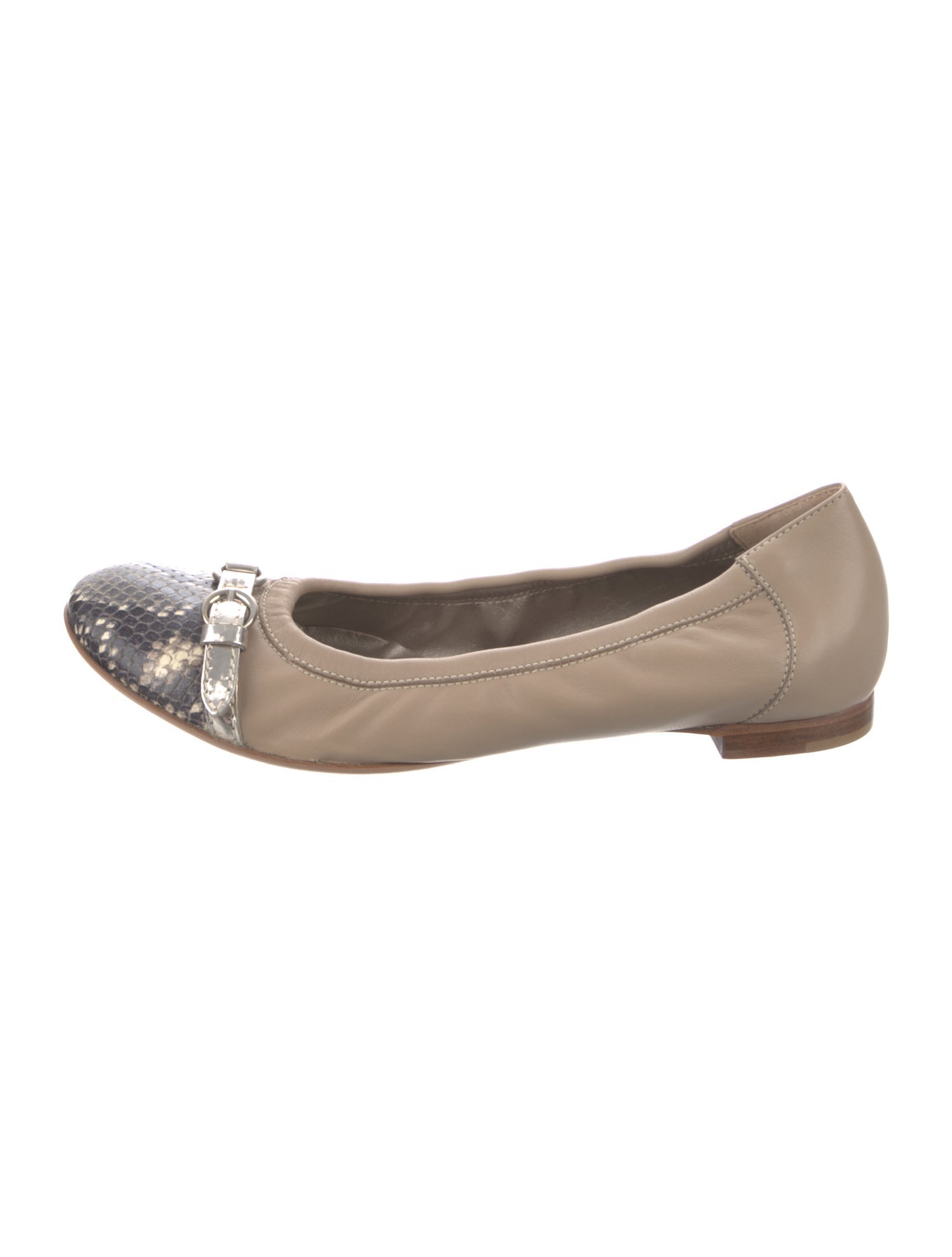 AGL Leather Ballet Flats