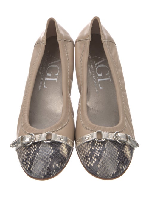 AGL Leather Ballet Flats