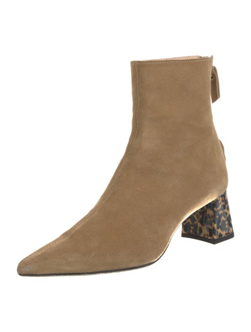 AGL Suede Animal Print Boots