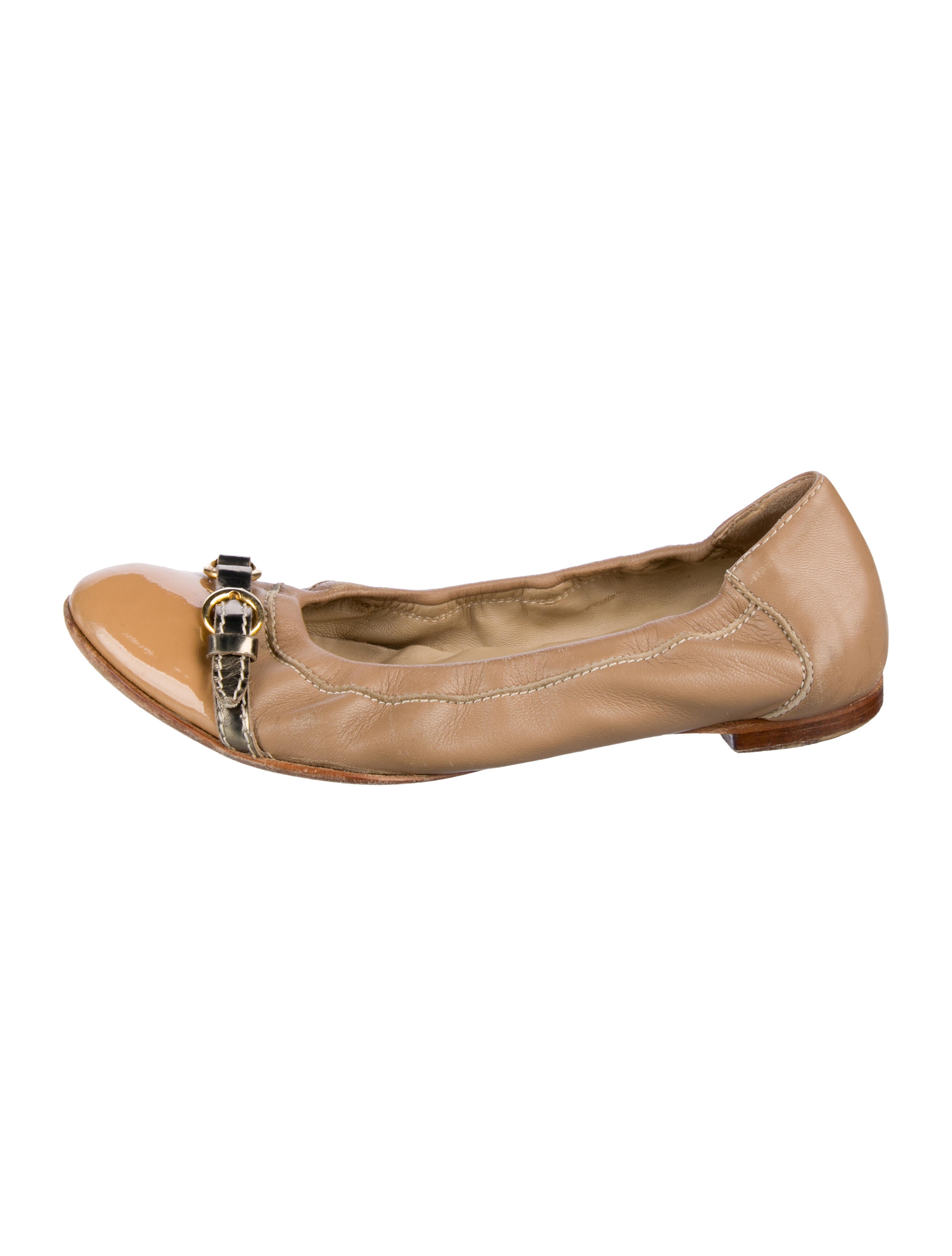 AGL Leather Ballet Flats